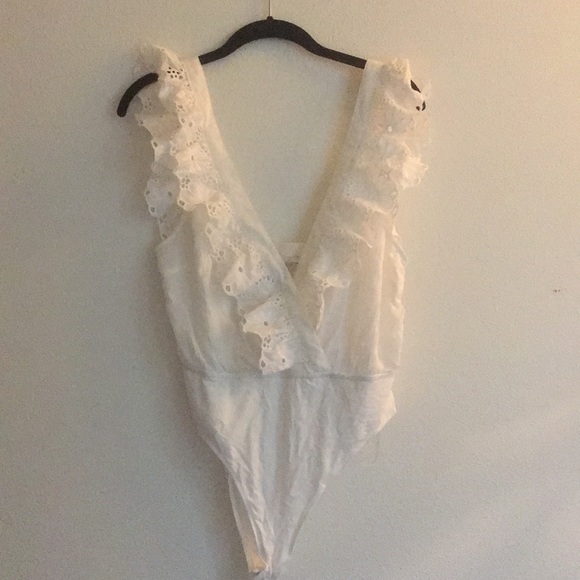 Forever 21 Tops - Eyelet Bodysuit Forever 21 Tops - Eyelet Bodysuit